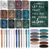 Gueevin Christian Easter Gifts Set Bulk for Men Bible Verse