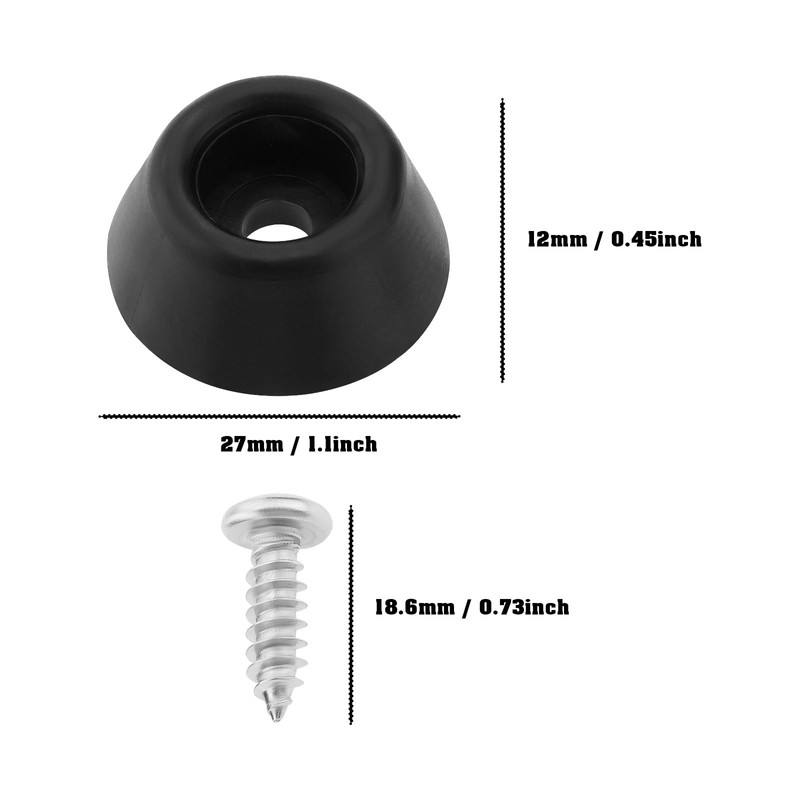 VGOL Pack of 8 Protective Covers for Billiard Bar Ends
