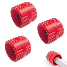 3 Pieces Inner-Outer Reamer Tubing Chamfer Tool, Pipe Copper Reamer Deburring Tool for PVC, PPR, Copper, Brass, Aluminum Tubes 5MM~38MM(3/16-inch to 1-1/4-inch)