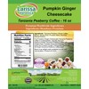 Pumpkin Ginger Cheesecake Tanzania Peaberry Coffee (Gourmet, Naturally Flavored, Whole