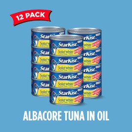 StarKist Solid White Albacore in Oil - 12 oz Can ( Pack of 12)
