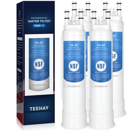 TEEHAY FPPWFU01 PurePour PWF-1 Water Filter Replacement, Compatible with Frigidaire FPPWFU01 PurePour PWF-1, Frigidaire FPRU19F8WF, PRFC2383AF, PRFG2383AF, PRFS2883AF, PRSC2222AF, 4 Pack