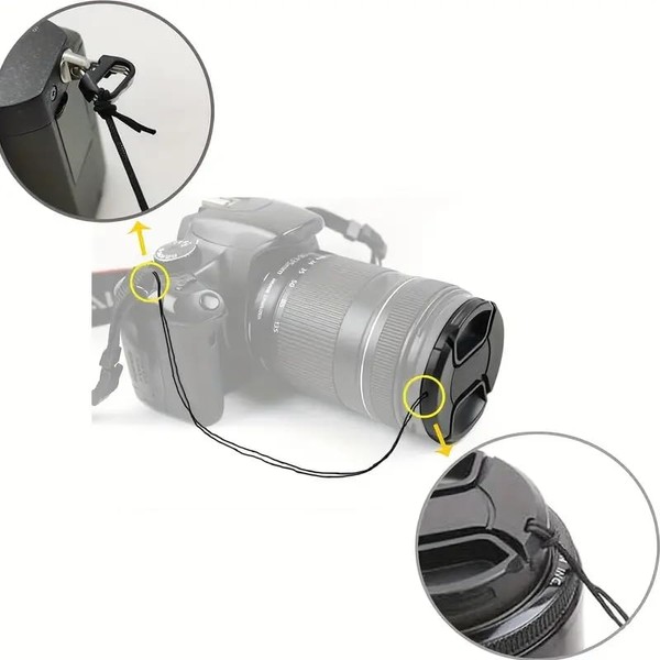CABLEPELADO Camera Lens Cap | Protective Snap On | Protective