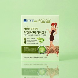 Chong Kun Dang Psyllium Husk Dietary Fiber Stick Kwaebyunen Powder Powder Nutrient 30 Packets 1 Box / 종근당 차전자피 식이섬유 스틱 쾌변엔 배변 가루 분말 영양제 30포 1박스
