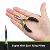 LEONTOOL Split Ring Pliers 3" Mini Ring Opening Pliers with