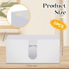 2PCS White Paper Towel Dispenser Countertop Acrylic Paper Towel Holder