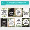 Decorably Spanish Motivational Posters for Kids, 15 Spanish Posters for
