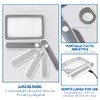 QICHEN Lupa para Leer Plegable para Personas Mayores, Lupa de