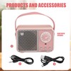 Aswalling Bluetooth Speaker Portable Sound Speaker Music Wireless Radio FM