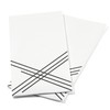 50 Pack Linen Feel Guest Paper Hand Towels | Disposable