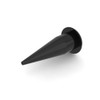Albion Engineering Company 873-3 B-Line Cone Nozzle, Black, Pack of