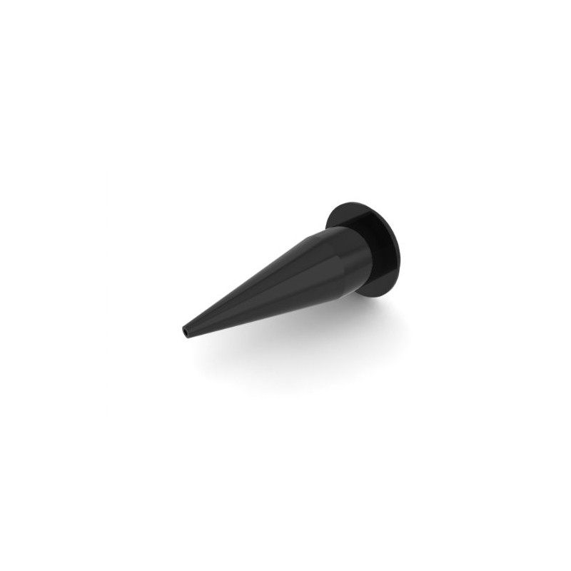 Albion Engineering Company 873-3 B-Line Cone Nozzle, Black, Pack of