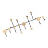 Wall Mounted Coat Rack Clothes Organizer Hooks Hanger for Hat