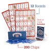 Brybelly Poker Keno Game Set with Cards and Chips -
