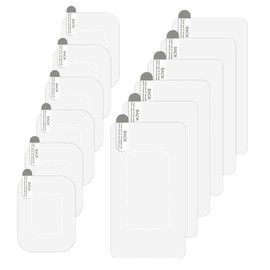 12pcs Electrostatic Windshield Dashcam Stickers,Electrostatic Stickers for Dash Cam,Car Membrane, ETC Equipment