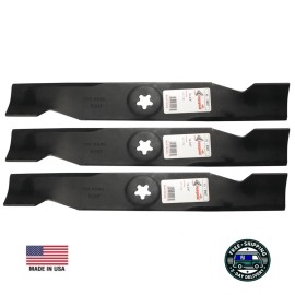 FOR HUSQVARNA, For AYP Mower Blades Replaces 48" Cut Husqvarna 532173920 532180054 3 Pack