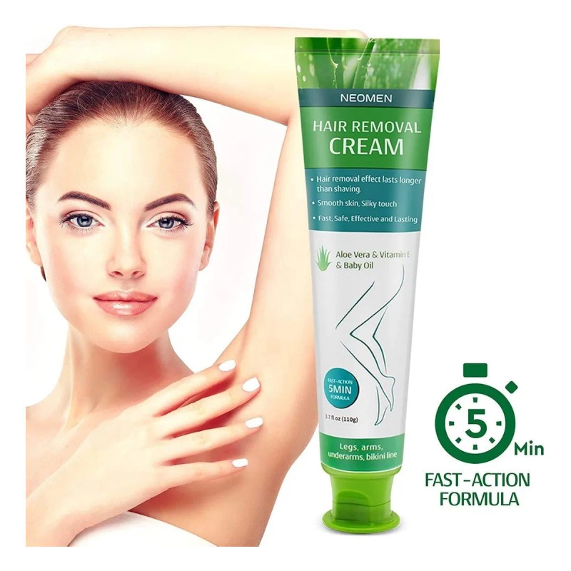 Crema Depilatoria Para Mujeres Y Hombres: Depilatoria Sin Do