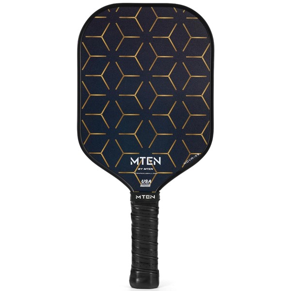 MTEN Pickleball Paddles, USAPA Approved, Carbon Pickleball Paddle, 16MM Polypropylene