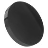 VOSAREA Obsidian Scrying Mirror Natural Black Obsidian Stone Circle Disc