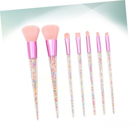 Healeved 7pcs Cosmetic Liquid Brushes Eye Brow Brush Kit Concealers Brush Powder Brush Eye Shadows Brush Makeup Brush Kit Professional Makeup