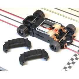 Harden Creek Slot Cars - HCS AMG - hcslots HCS AMG - Super-7 SC HO Hard-Body Race Car - w/ AFX Standard & Low Rider Clips