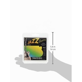 Thomastik-Infeld Jazz Swing Accesorio para guitarra - Cuerdas de guitarra acústica envueltas planas - Para un sonido de jazz tradicional rico y cálido