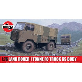 Airfix Model Set - A02331 Land Rover 1 Tonne FC Truck GS Model Building Kit - Plastic Motor Vehicle Building Kit for Adults & Children 8+, Set Includes Sprues & Decals - 1:76 Scale