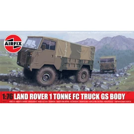 Airfix Model Set - A02331 Land Rover 1 Tonne FC Truck GS Model Building Kit - Plastic Motor Vehicle Building Kit for Adults & Children 8+, Set Includes Sprues & Decals - 1:76 Scale