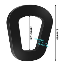 Pack of 10 Canister Replacement Seals, Canister, Replacement Seals, Petrol Canister, Replacement Rubber Seals, Seal Canister Rubber Pad, for 5, 10, 20 L Canister Spout Petrol Can