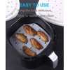 200Pcs 7" Baking Paper Rounds White Air Fryer Liners, Perfect