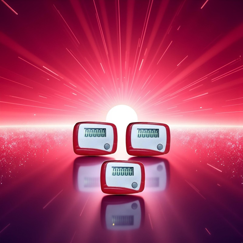 3Pcs Portable Counter Mini Digital LCD Pedometer Sports Walking Running