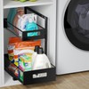 Petiza Under Sink Organizer Pull Out Cabinet Organizer Adjustable Height