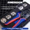Crimping Tool Set, Ratchet Wire Crimper Tool For Heat Shrink,