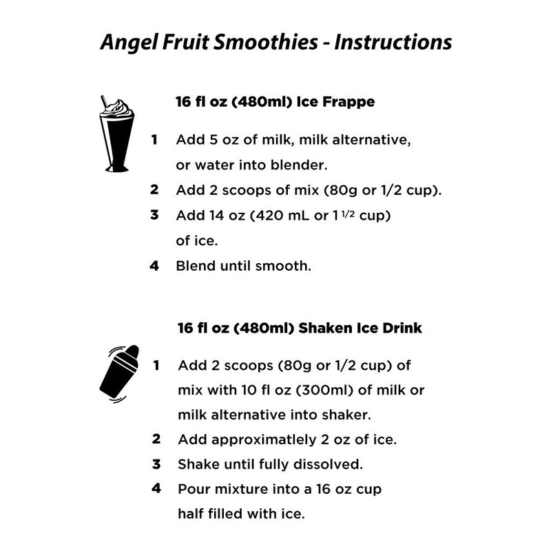 Strawberry Blended Crème Mix (Strawberries N' Cream) by Angel Specialty