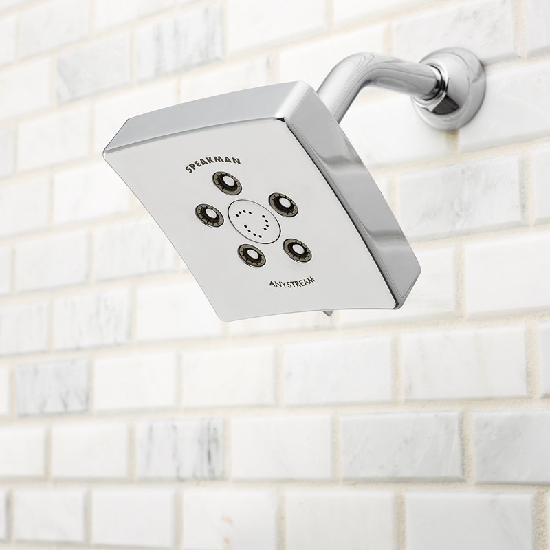 Speakman S-3021-E175 Kubos Shower Head, 1.75 GPM, Polished Chrome