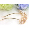 Miaomyao Hair Accessories, Hair Ornament, Metal Pearl, Bijou, Flower, Comb,
