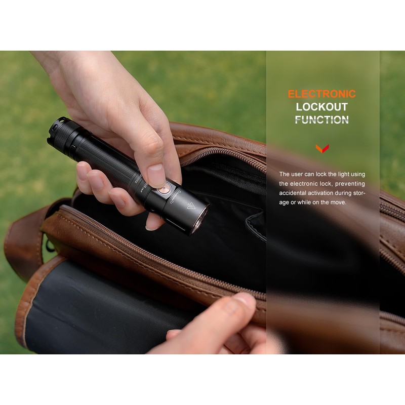 Fenix E28Rv2 1700 Lumens Rechargeable Black Flashlight