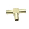CDQBWKJGFJ 2 Pcs Brass Hose Barb Tee 5/8" x 5/8"