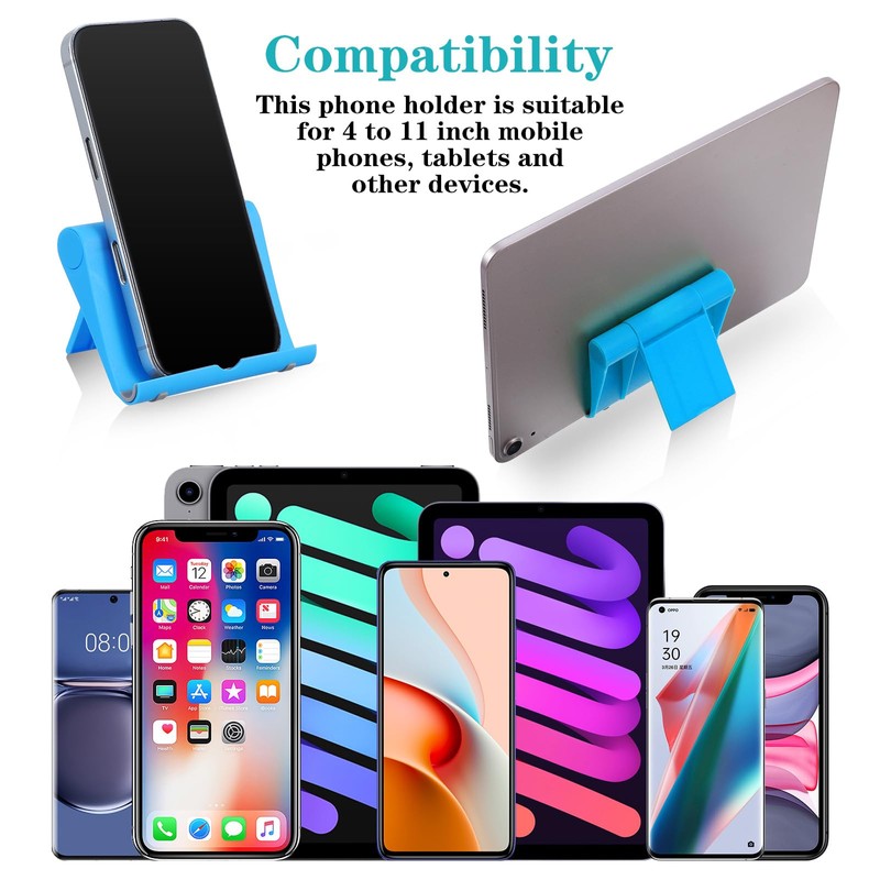 PercyEffie 36 Pcs Cell Phone Stands Foldable Tablet Mobile Stand