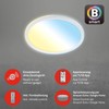 BRILONER - LED Ceiling Light Flat Smart Home, Works with