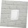 Ciieeo Exterior Louvered Dryer Vent Cover Vent Cap Mouse Design