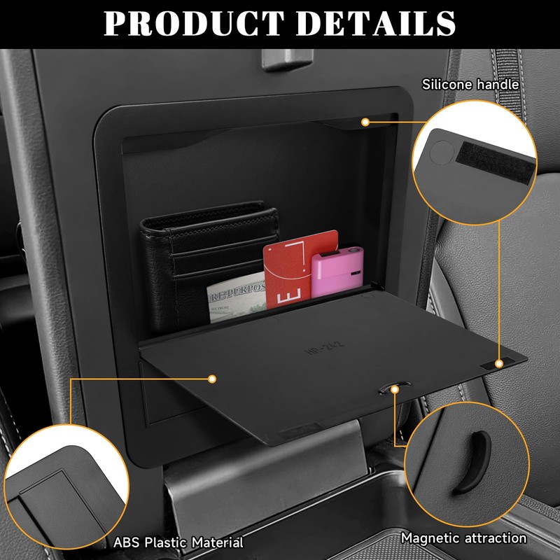 PeakPurit 3PCS Center Console Organizer Compatible with Honda 2023 2024