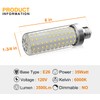 tebio 35W LED Corn Light Bulbs, 300W Equivalent, 6000K Daylight