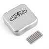 OMO Magnetics ネオジムマグネット ネオジウム磁石 N50 円形 丸型 3x1.5mm ニッケルメッキ 専用ケース付き