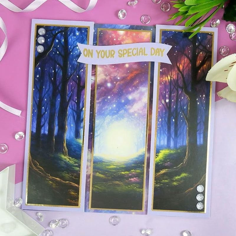 Hunydory Crafts Adorable Scorable Designer Card Packs (Sky at Night)