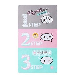 [Holika Holika] Pig Nose Clear Black Head 3-Step Kit x ​​5 sets / [홀리카 홀리카] 돼지 코 클리어 블랙 헤드 3단계 키트 x 5 세트