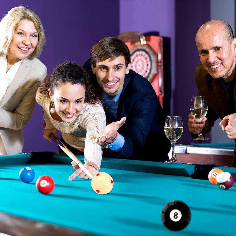 2 Pack AAA-Grade Pro-Cup Billiard Cue Ball Standard Regulation Size