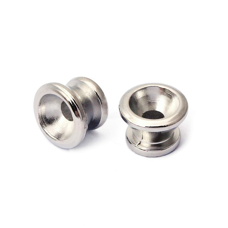 Alnicov Guitar Strap Buttons Pins Metal End, Strap Locks For