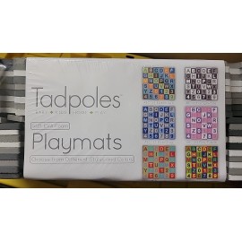 Tadpoles Super-Soft EVA Foam 36 Piece ABC Playmat Infant Grey