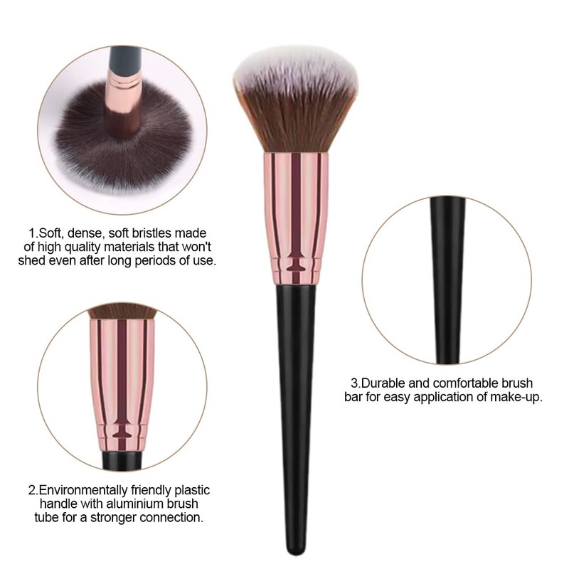 Vicloon Makeup Brush Set, 15 Pieces Professional Brush Set, Premium